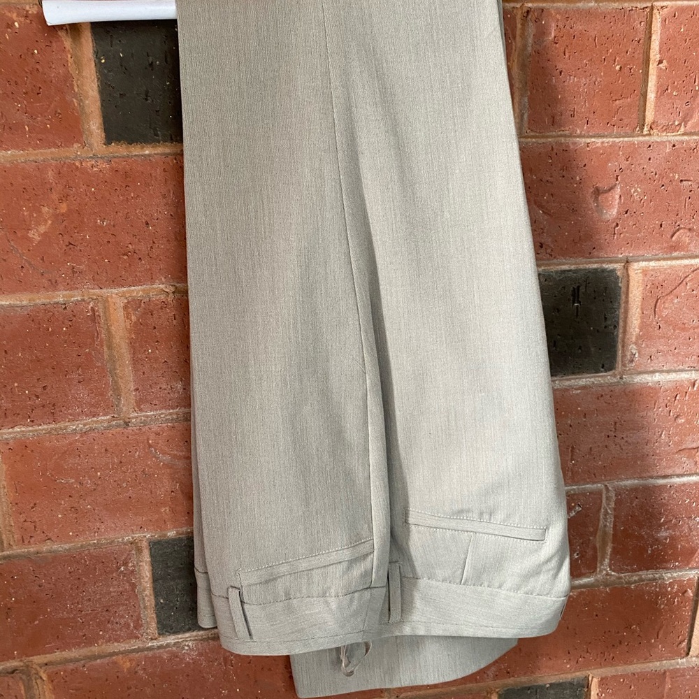 Atelier Luxe | Tan Classic Work Pants - Picture 2 of 2